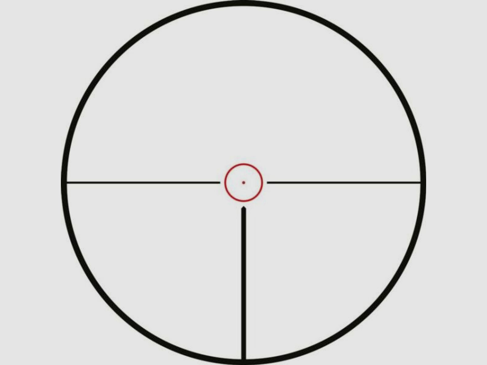 HAWKE Optics Zielfernrohr mit Leuchtabsehen 1-8x24 Vantage (30mm) Abs. Circle Dot