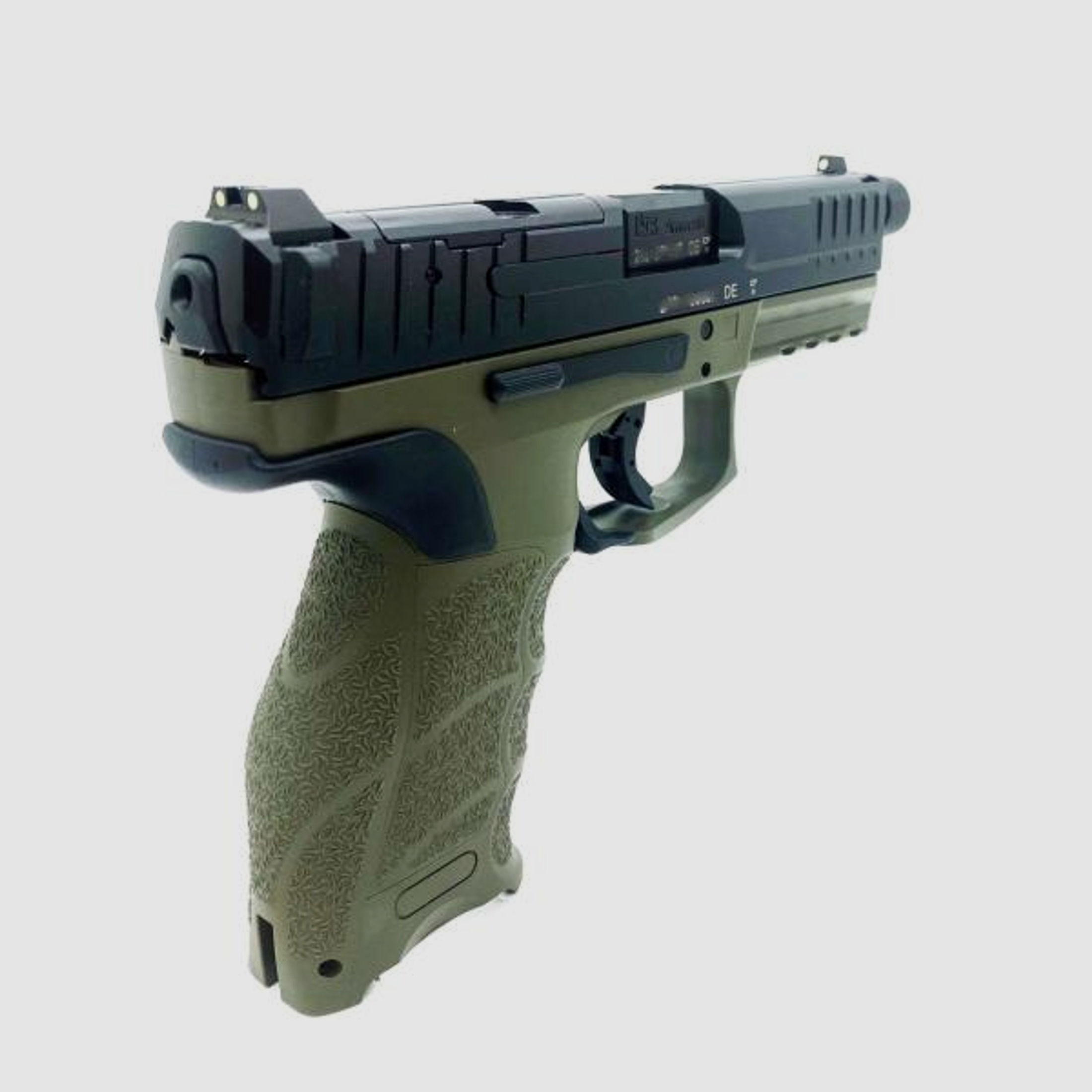 HECKLER & KOCH Pistole Mod. SFP9 OR STOR 9mmLuger    NATO-oliv