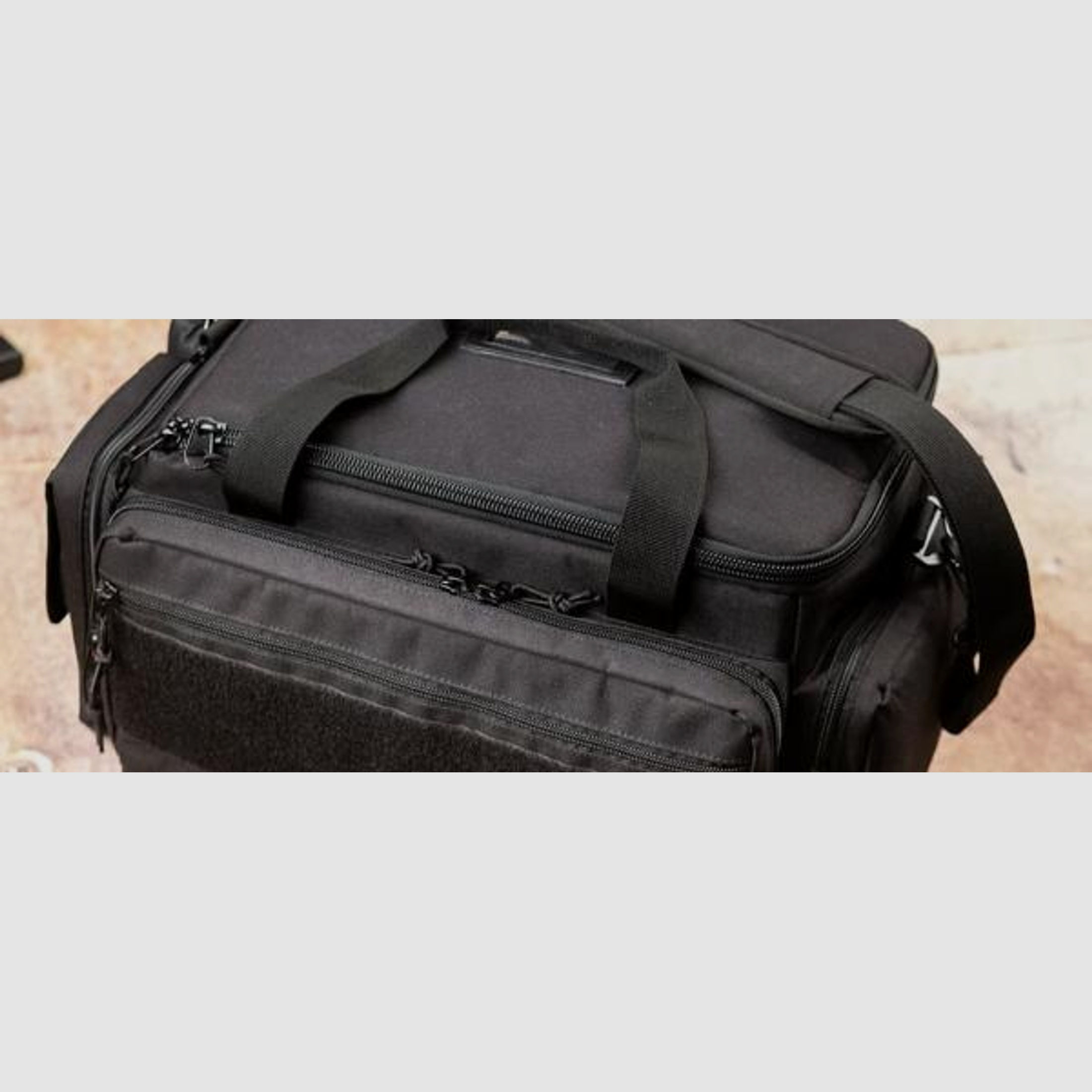 HERA-Arms Schießsporttasche Range Bag Pistolentasche 45x27x27cm schwarz