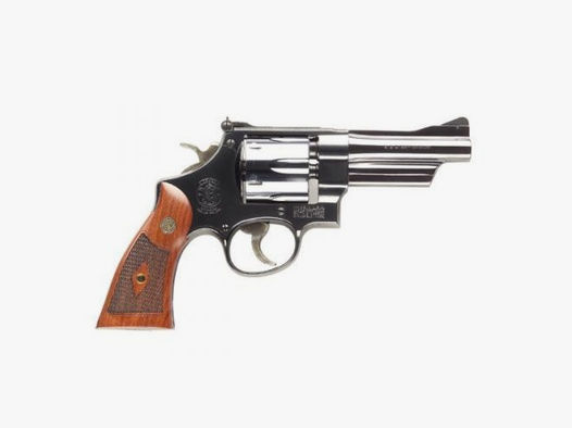 SMITH & WESSON Revolver Mod. 27 -4' BRÜNIERT .357Mag