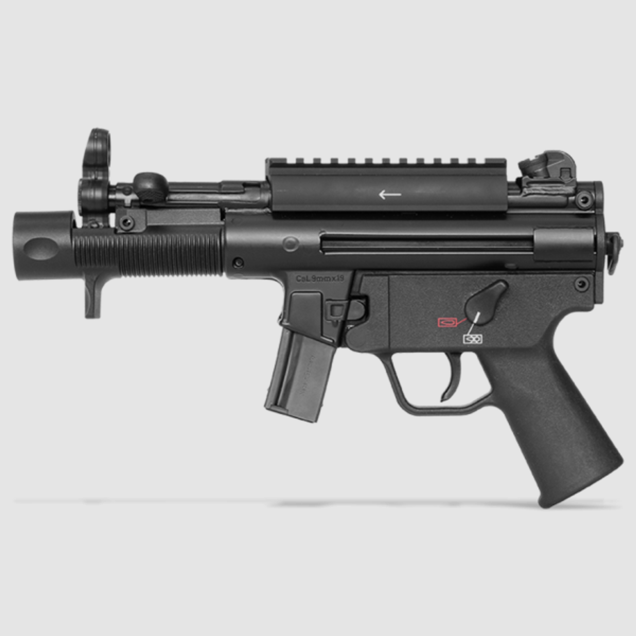 HECKLER & KOCH Pistole Mod. SP 5K -Klappschaft 9mmLuger   (MP5 Klon)