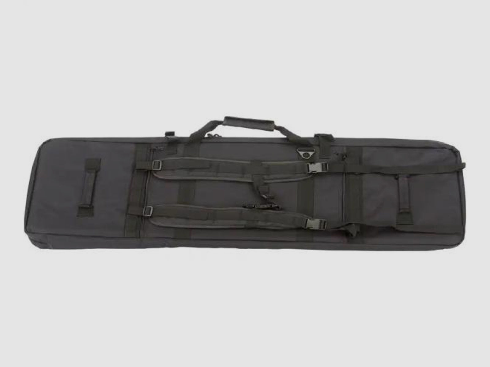 HERA-Arms Futteral f. Langwaffe Tactical Cordura schwarz 106cm/42'  mit Außentaschen