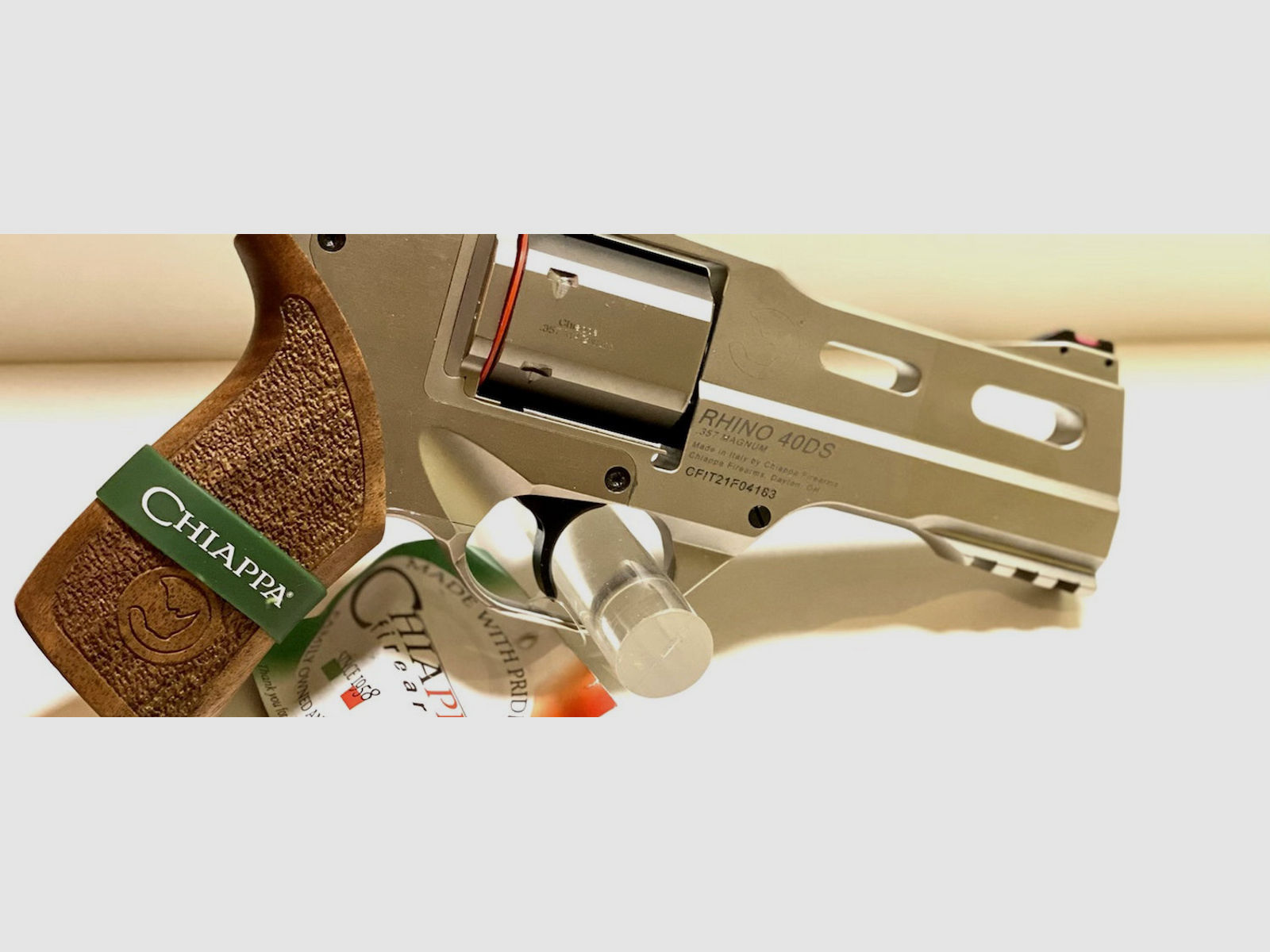 CHIAPPA RHINO 40DS Revolver Nickel