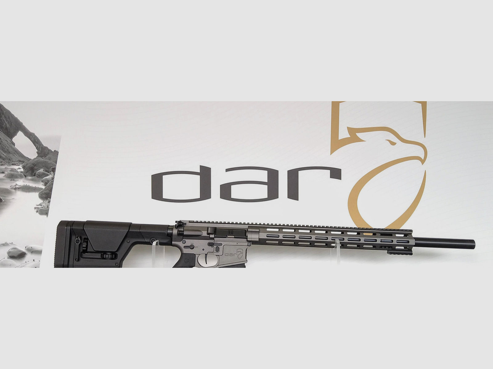 DAR-15 Target Rifle - Tungsten | AR15 - 22"