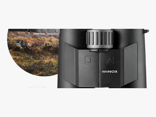 MINOX X-range 10x42 Fernglas mit Entfernungsmesser