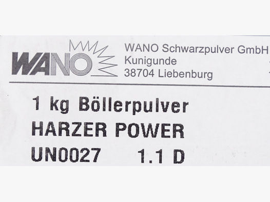 Wano Harzer Power 1kg