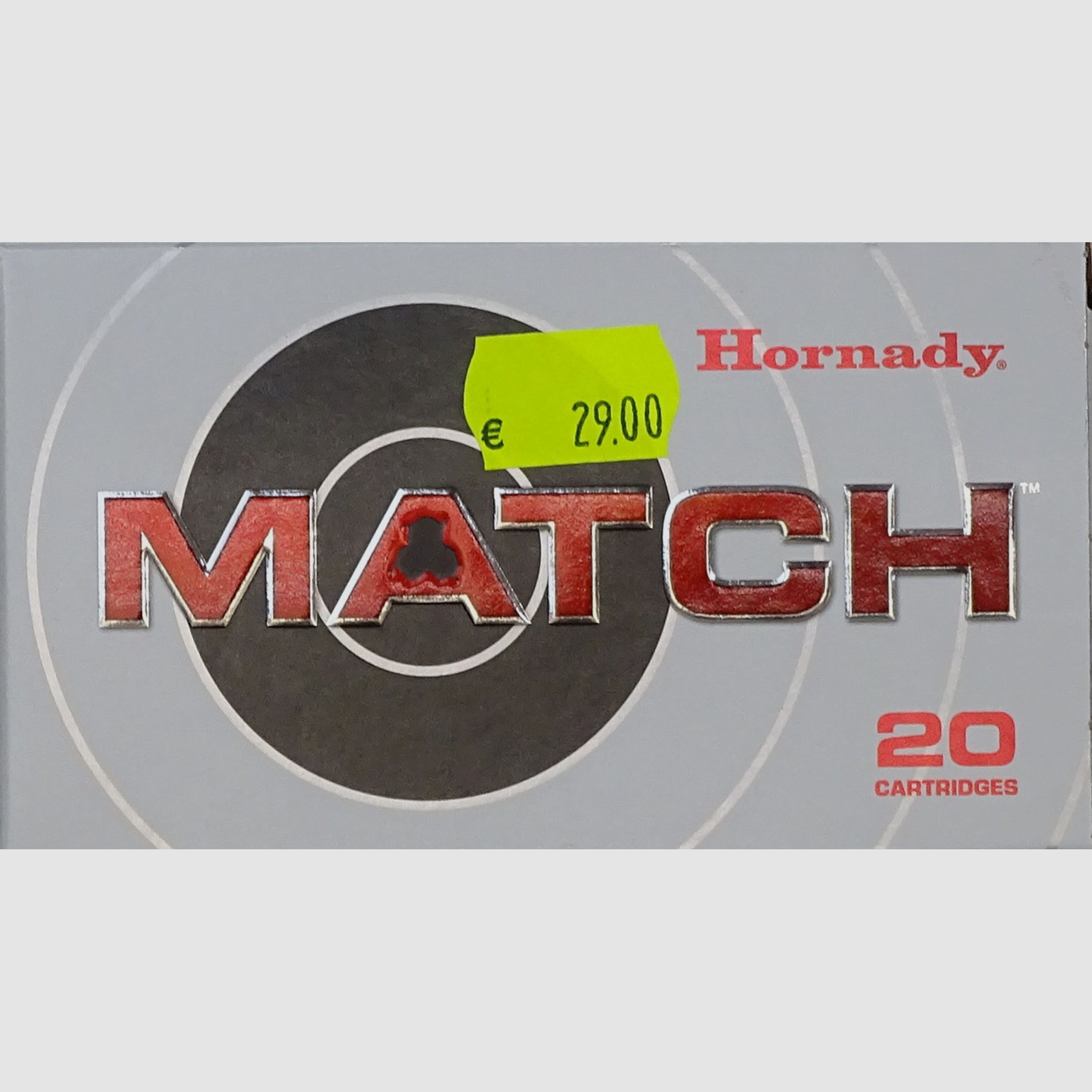 Hornady .308Win Match BTHP 168grs - 20 Schuss