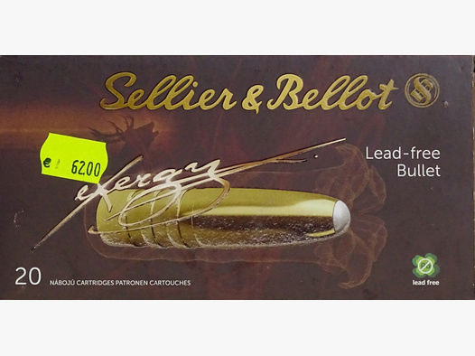 Sellier&Bellot .30-06Spring. XRG 180grs BLEIFREI - 20 Schuss