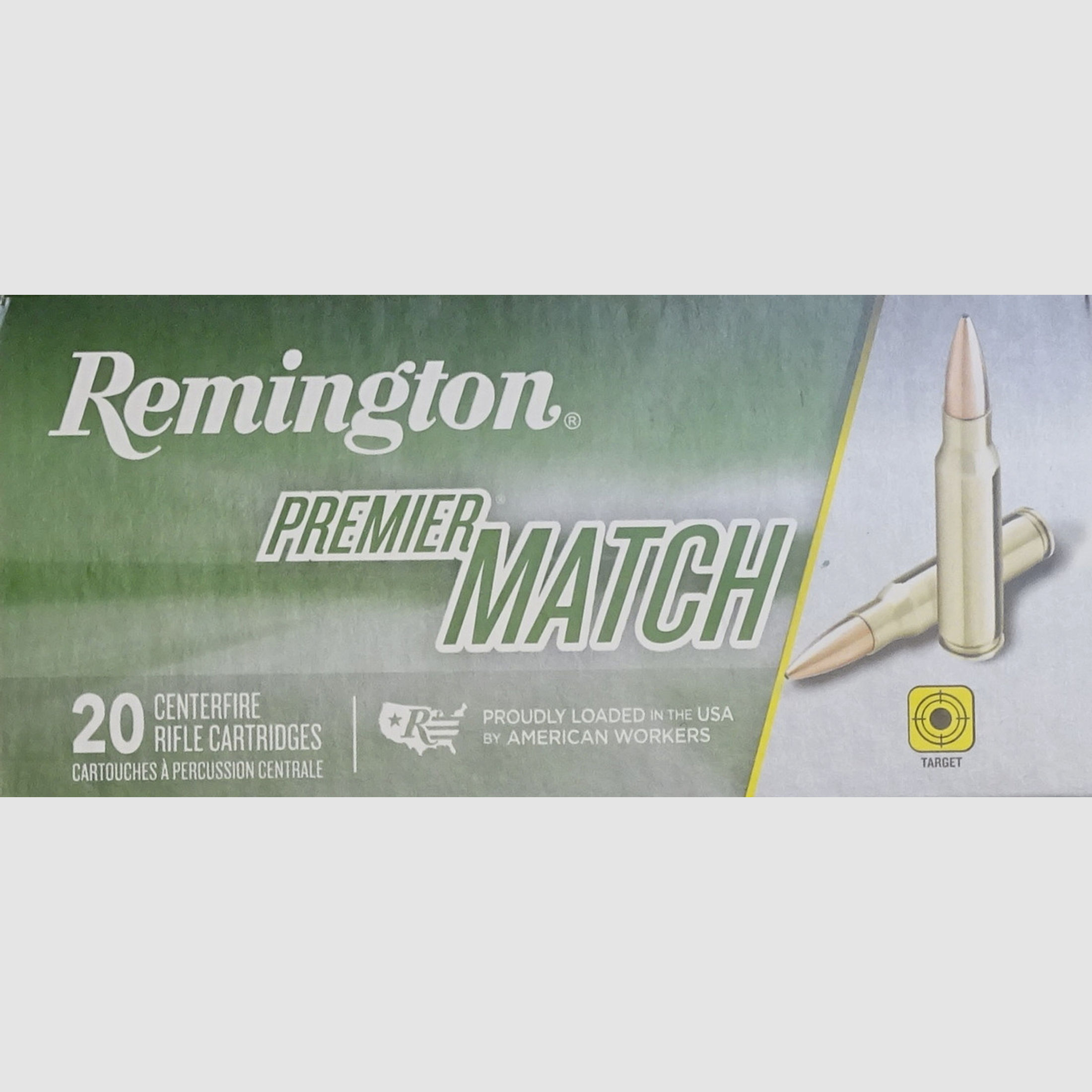 Remington Premier Match .223rem Matchking BTHP 52grs - 20 Schuss
