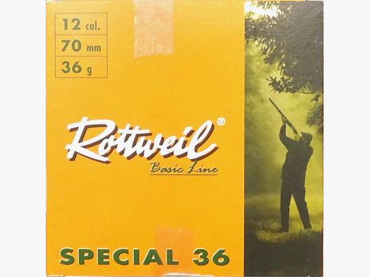 Rottweil Basic Line Special 36 - 2,7mm – Kaliber 12/70-  25 Schuss