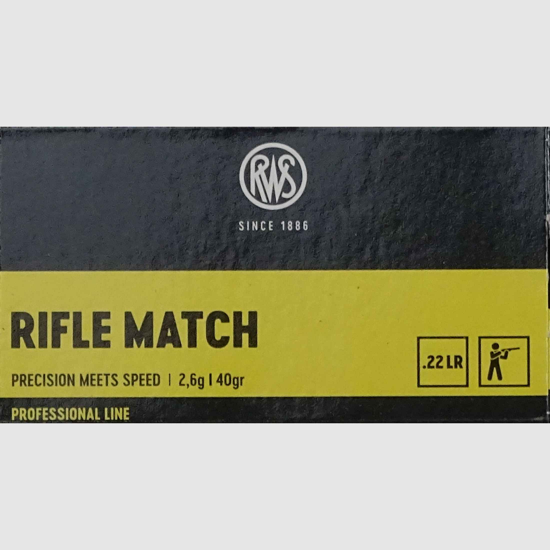 RWS Rifle Match .22lr 40grs - 5000 Schuss