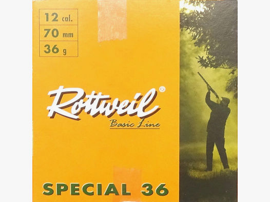 Rottweil Basic Line Special 36 - 3,0mm – Kaliber 12/70-  25 Schuss