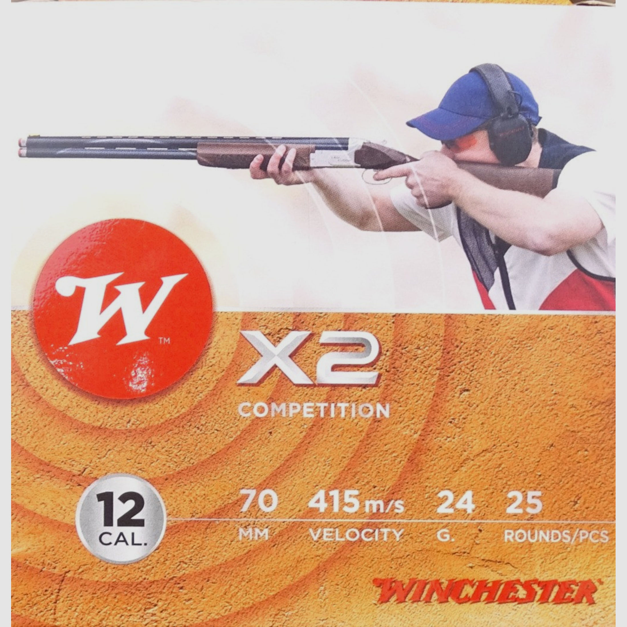 Winchester X2 blei  24g  Kal. 12/70