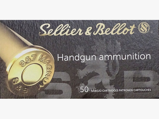 Sellier&Bellot .357Magnum SoftPoint 158grs - 1000 Schuss