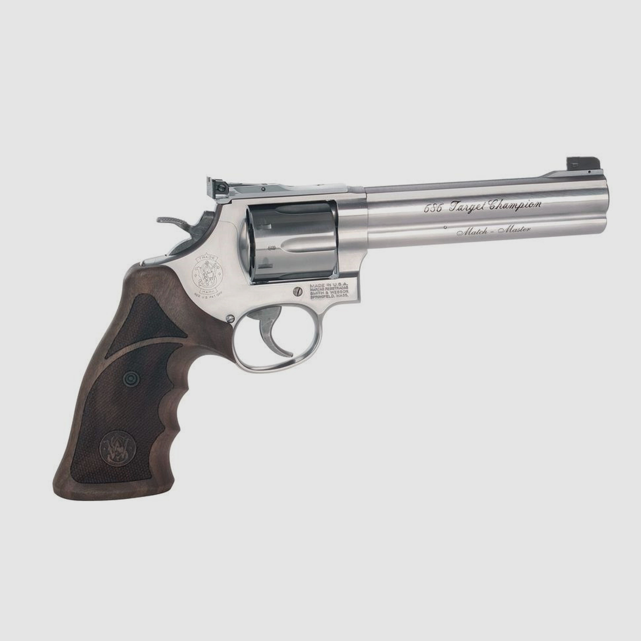 Revolver Smith&Wesson Target Champion Del Match Master .357 Mag. Stainless Steel