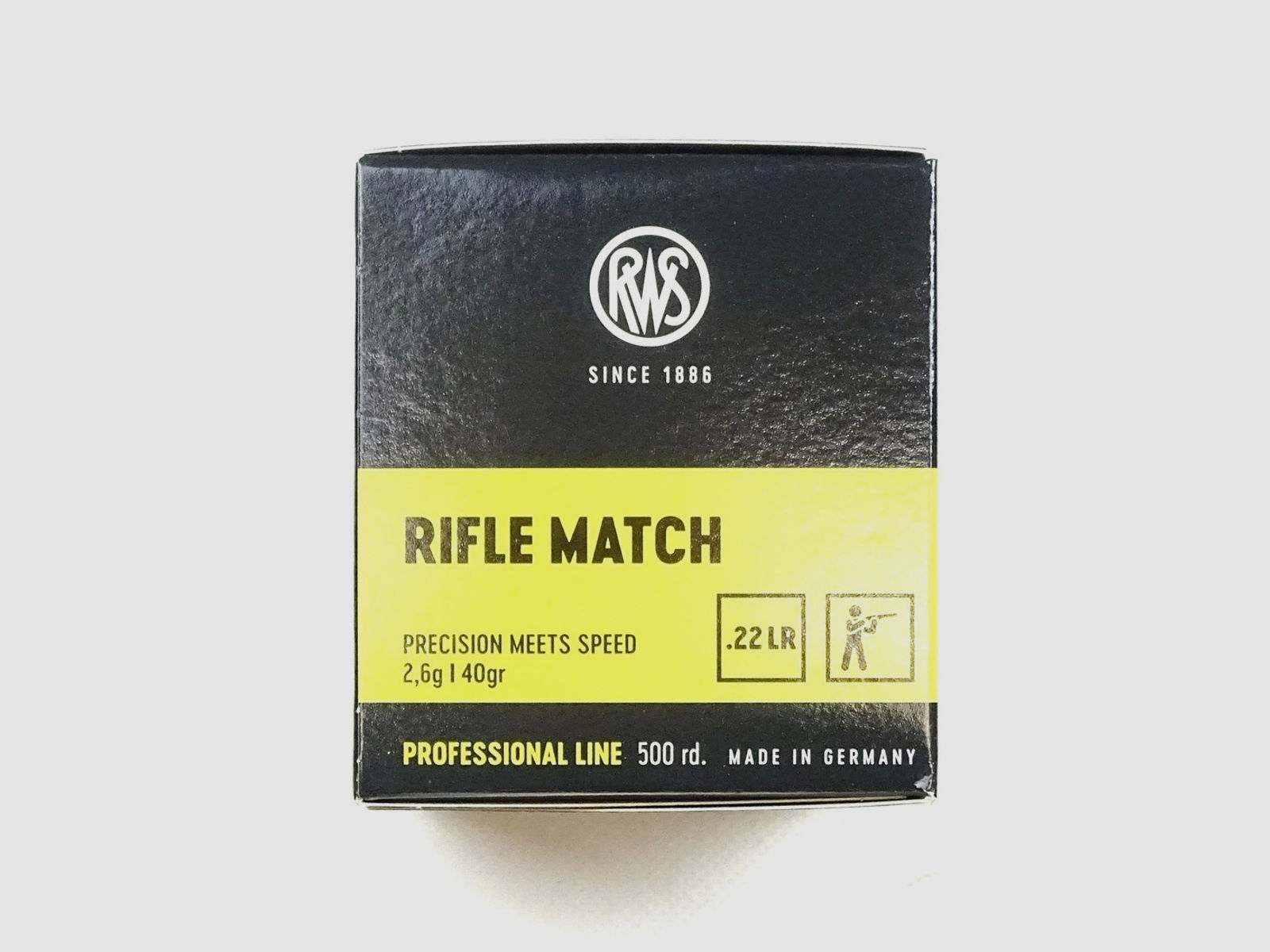 RWS Rifle Match .22lr 40grain - 5000 Schuss