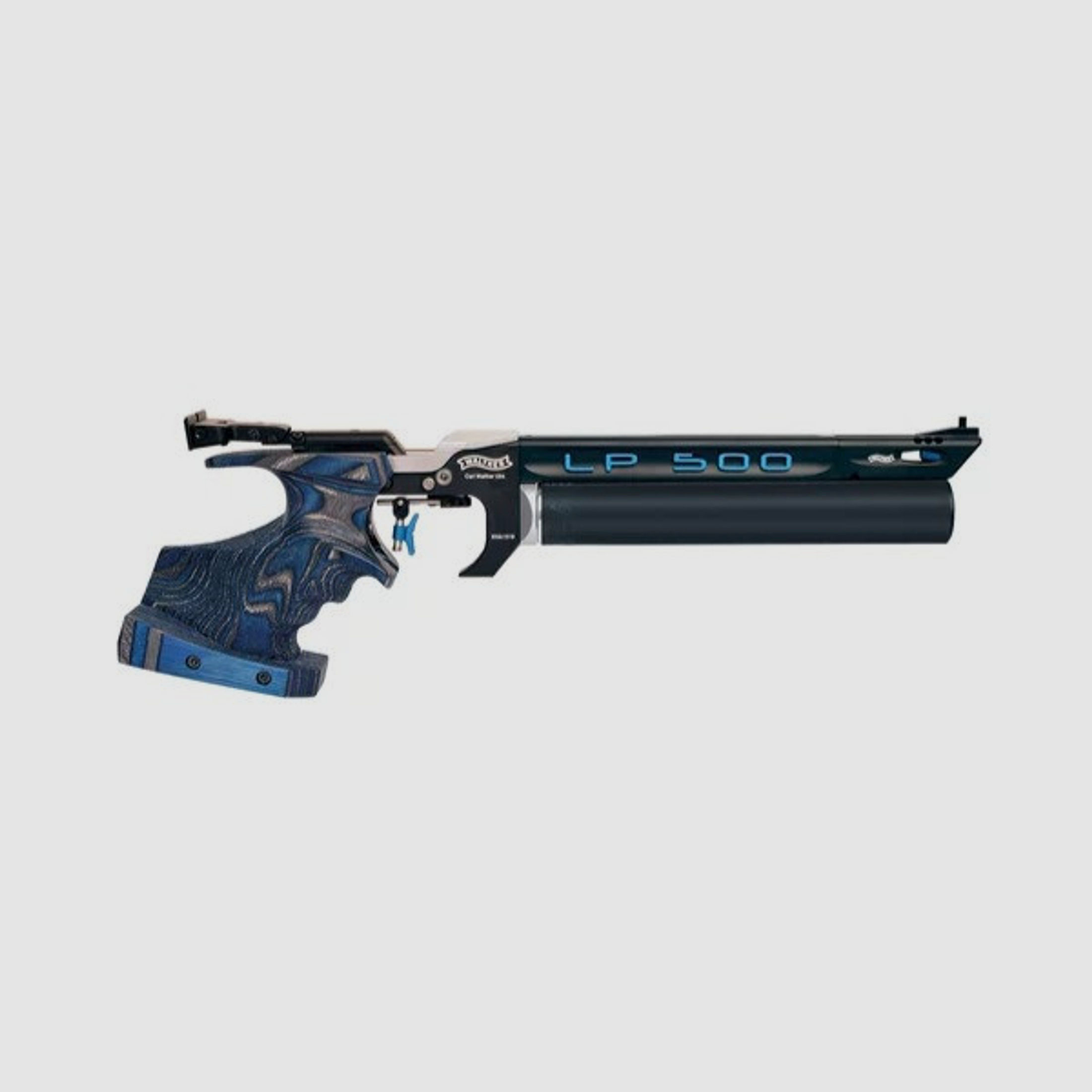 Luftpistole Walther LP500 Expert Blue Angel elektronischer Abzug
