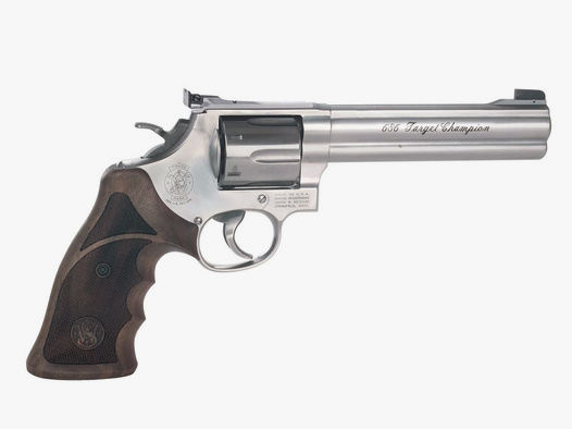 Smith&Wesson 686 Target Champion .357 Mag.Stainless matt
