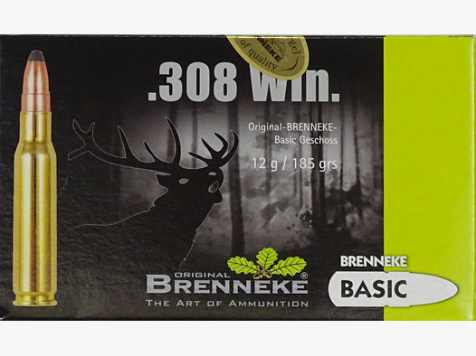 Brenneke .308Win Basic 185grs - 20 Schuss