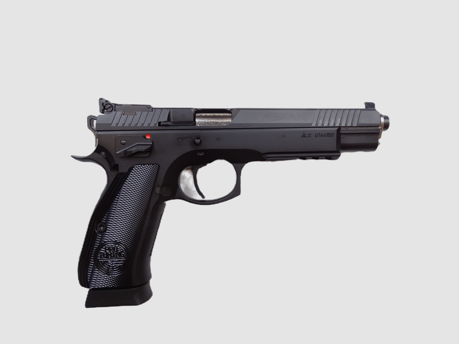Pistole CZ Taipan  9mm Luger schwarze Griffschalen