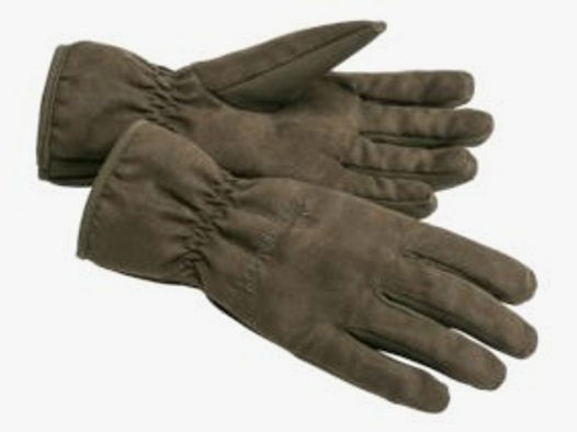 Pinewood Extrem Suede Padded Handschuh Suede Brown/Dark Oliv 8(Gr. M)