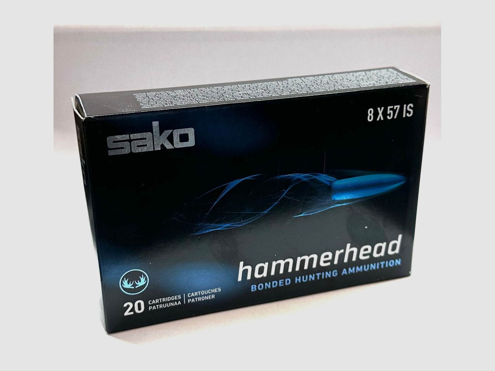 Sako 133001600 8x57 IS Hammerhead SP 13,0g 200grs. Büchsenmunition 20 Stück
