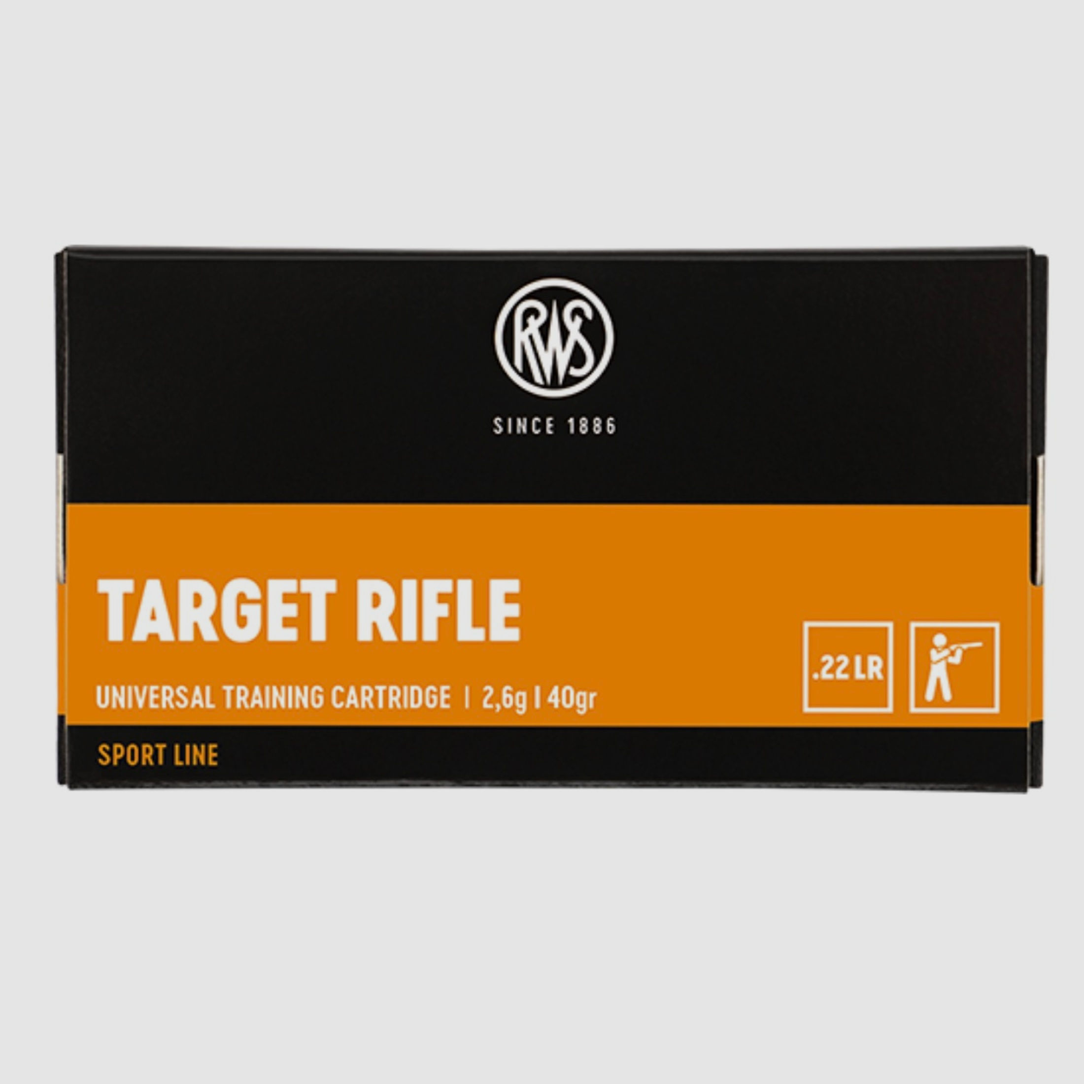 RWS .22 lfb. Target Rifle 2,6g 40grs. KK Munition Sport Line