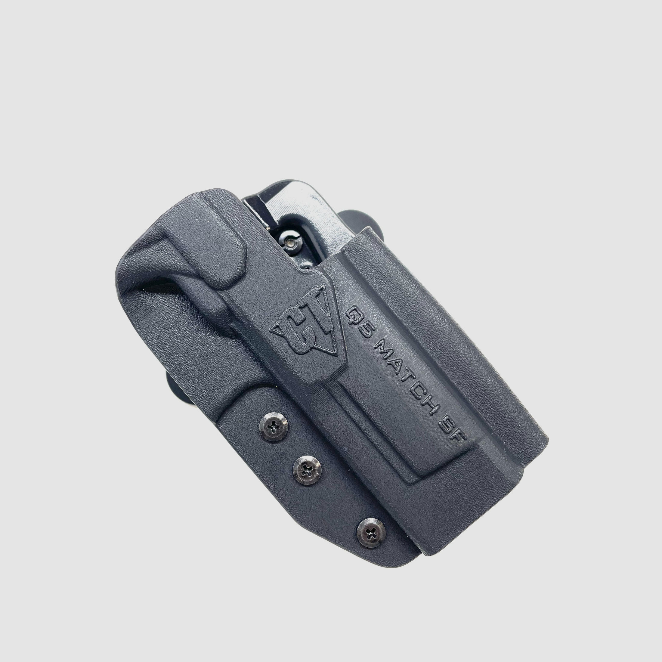 Comp-Tac Kydex Holster INTERNATIONAL für Walther Pistole Q5 MatcH Steel Frame 5" links schwarz