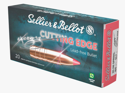 Sellier & Bellot 2017006 .30-06 Spr. exergy EDGE 10,7g 165grs. Büchsenmunition Bleifrei