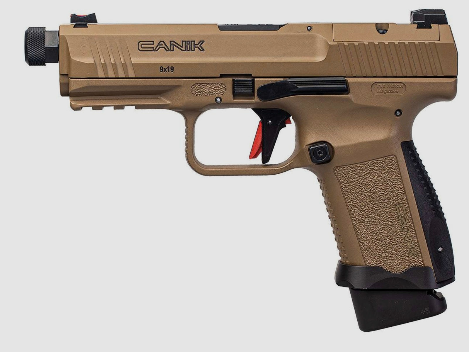 Canik Pistole TP9 Elite Combat desert FDE 9x19 inklusive Zubehör