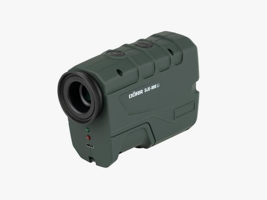 DÖRR 900422 Jagd Laser Entfernungsmesser DJE-800Li bis zu 800 m grün