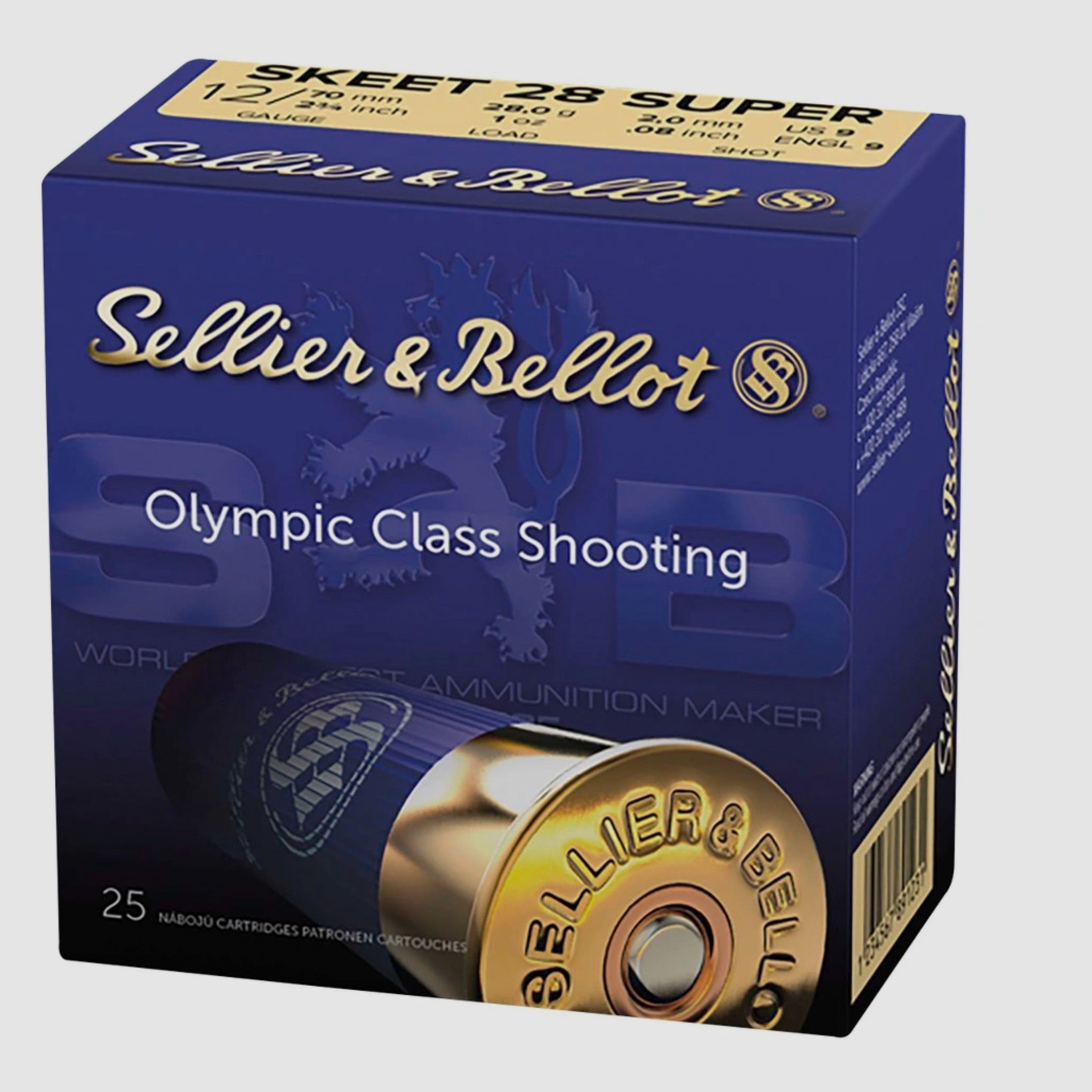 Sellier & Bellot 107474 12/70 Super Skeet 2,0mm 24g