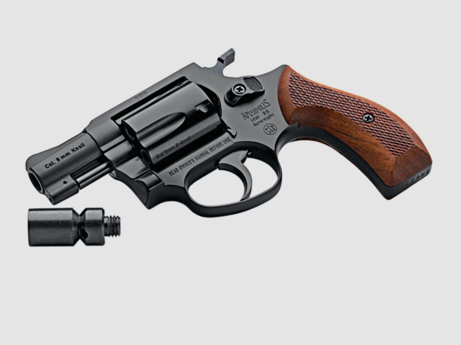 Weihrauch Sport Schreckschuss Revolver HW 88 Super Airweight 9mm R.K.