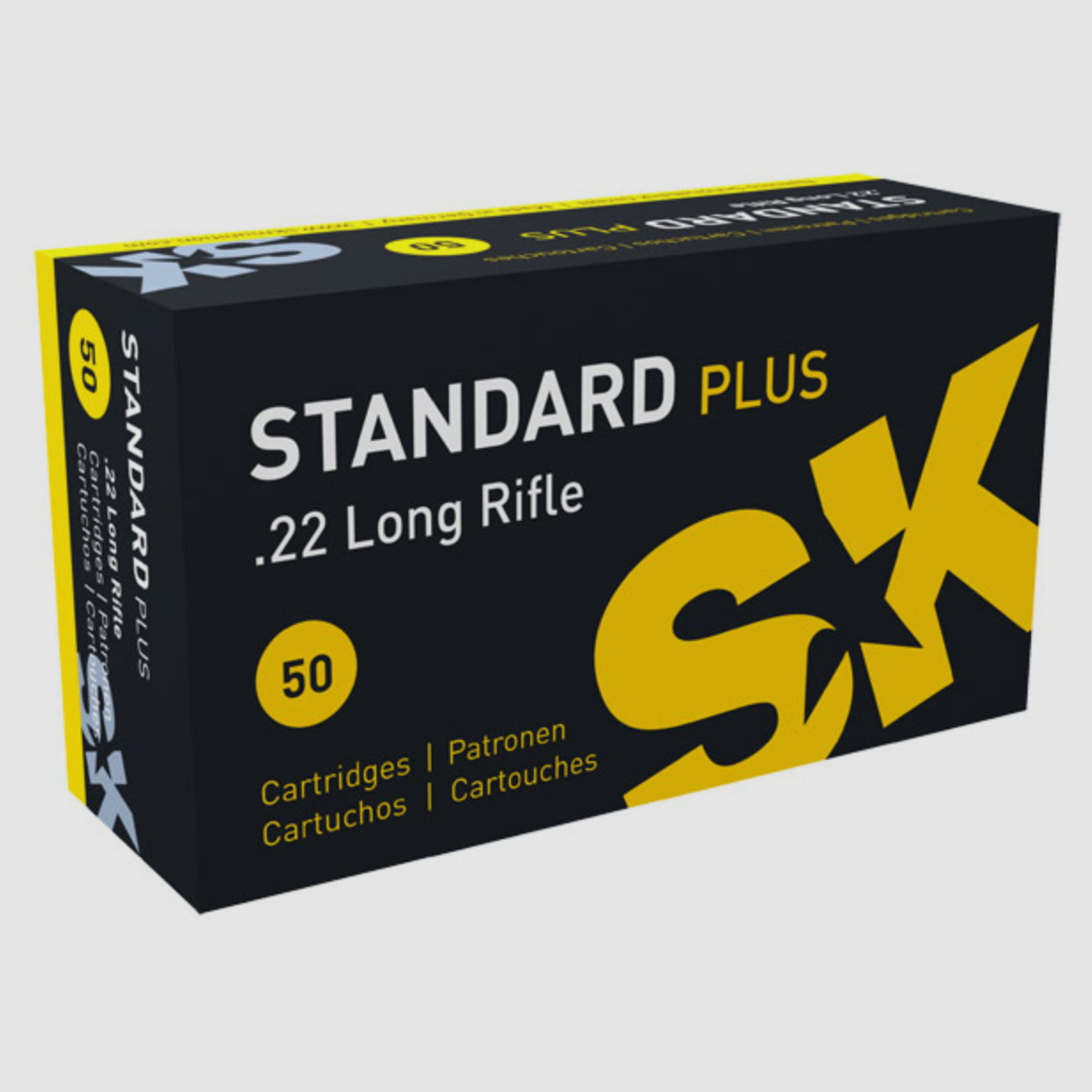SK Standard Plus .22 LR Long Rifle 50 Stück KK Patrone