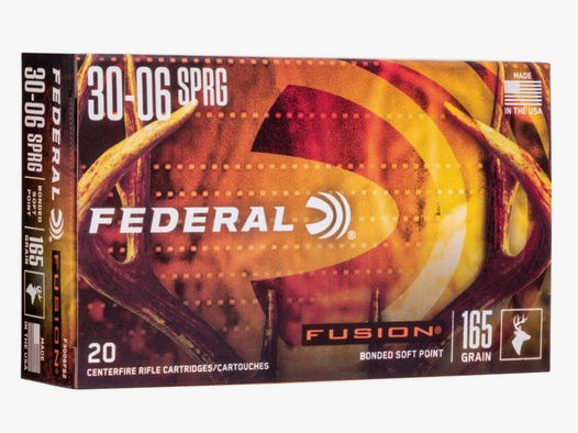 Federal Ammunition 2000234 .30-06 Spr. Fusion 10,7g/165grs.