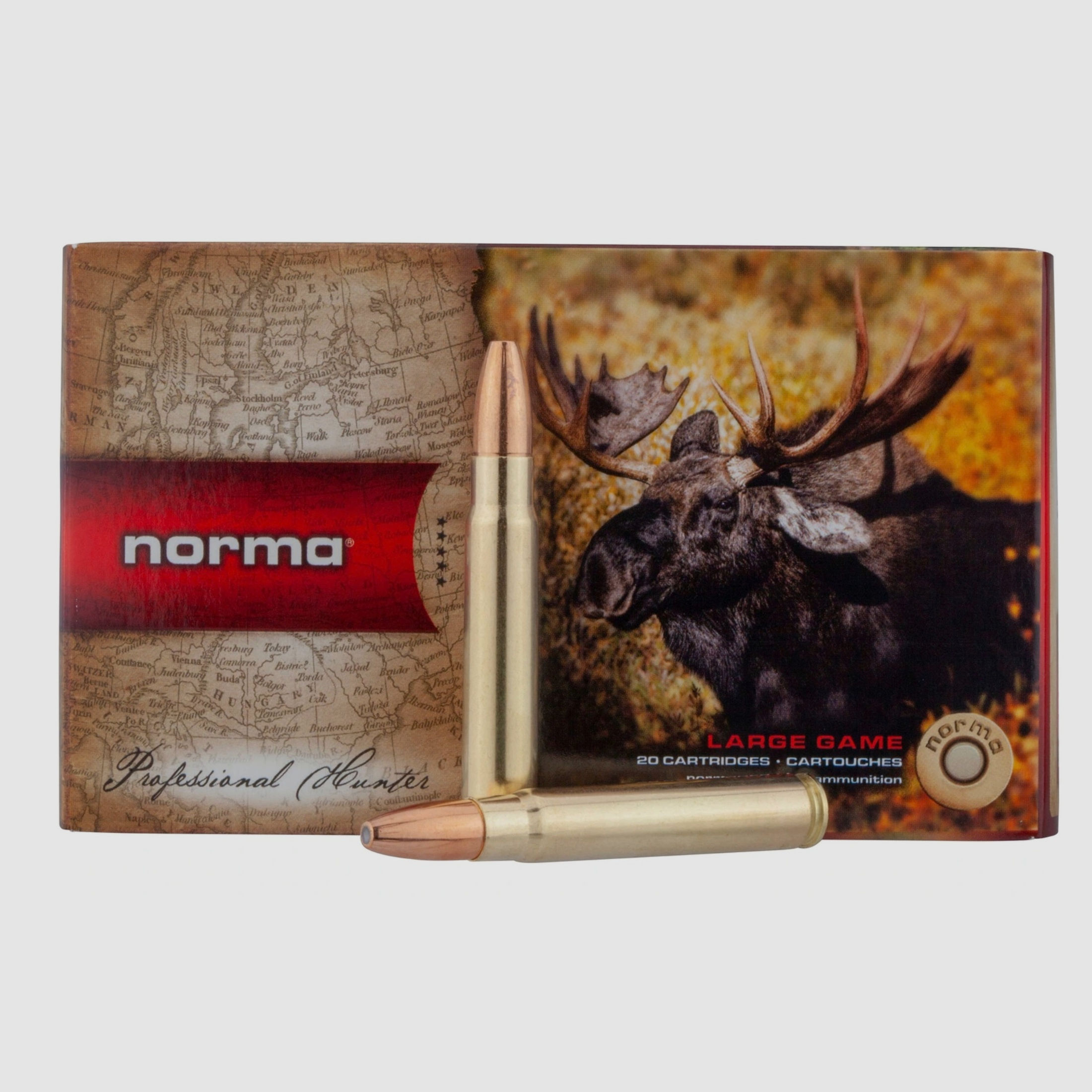Norma 2315661 9,3x62 Vulkan 15,0g 232 grs. Büchsenmunition