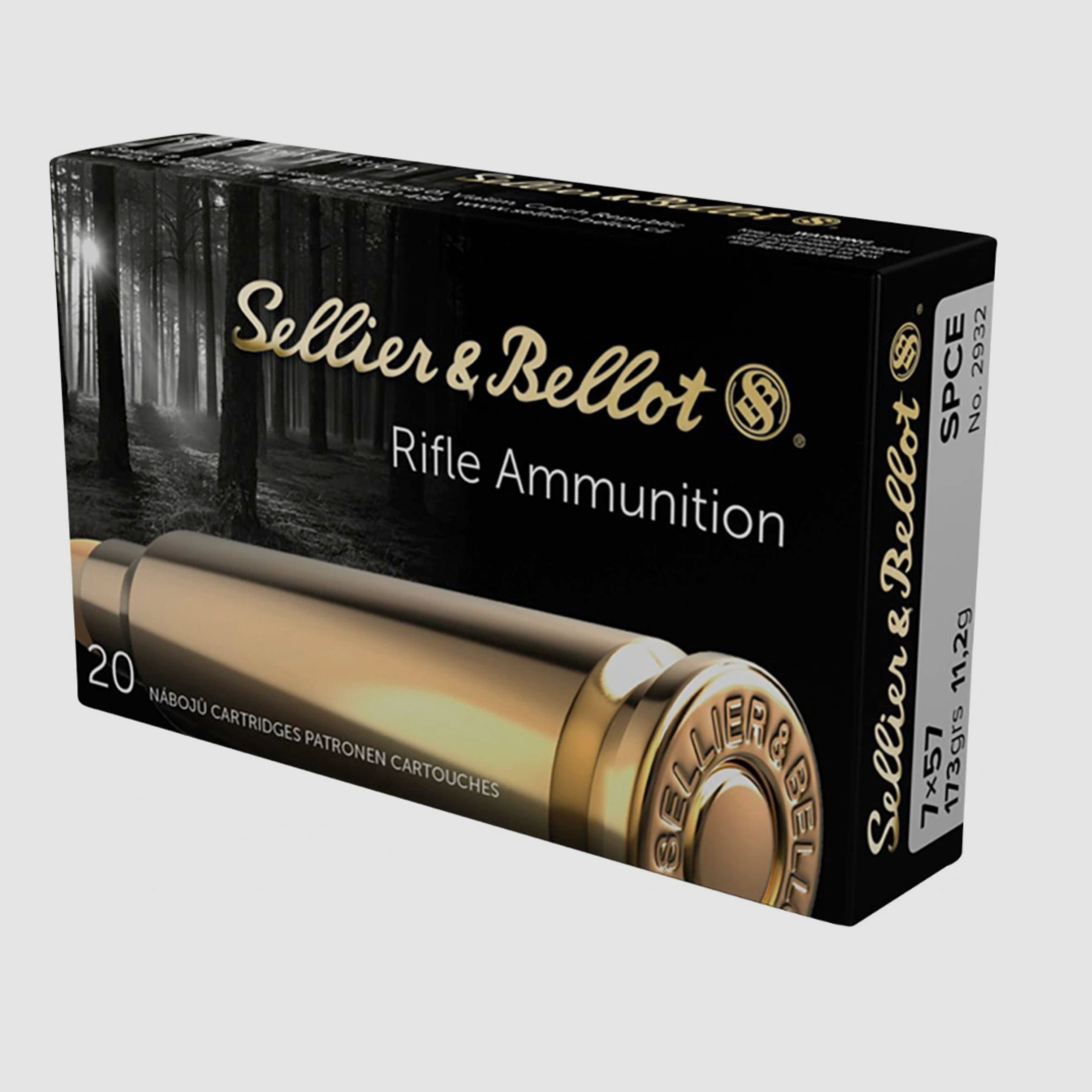 Sellier & Bellot 60154 7x57 Teilmantel SPCE 11,2g 173grs. Langwaffenmunition