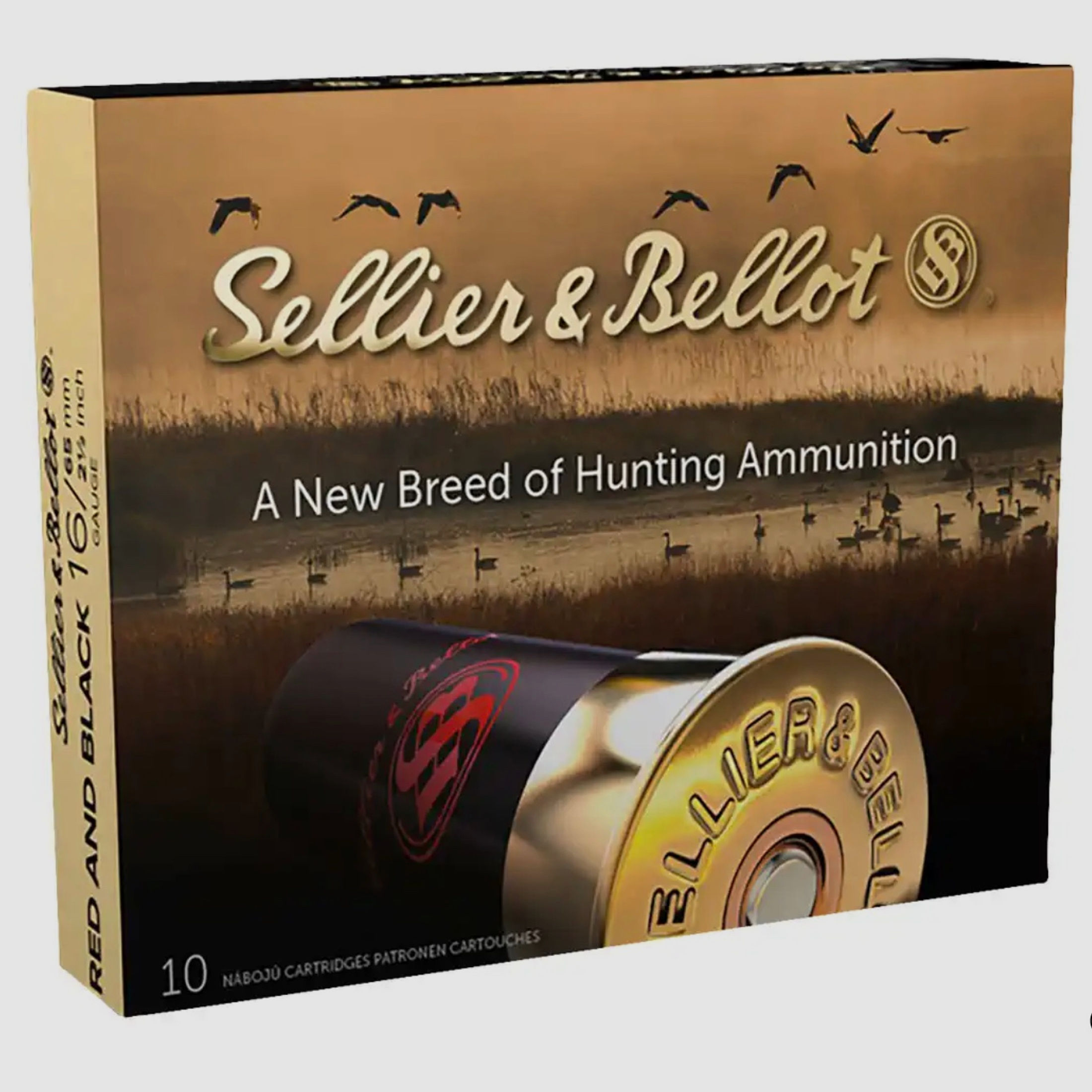 Sellier & Bellot 107459 16/65 Rot Schwarz 3,5mm 28,4g