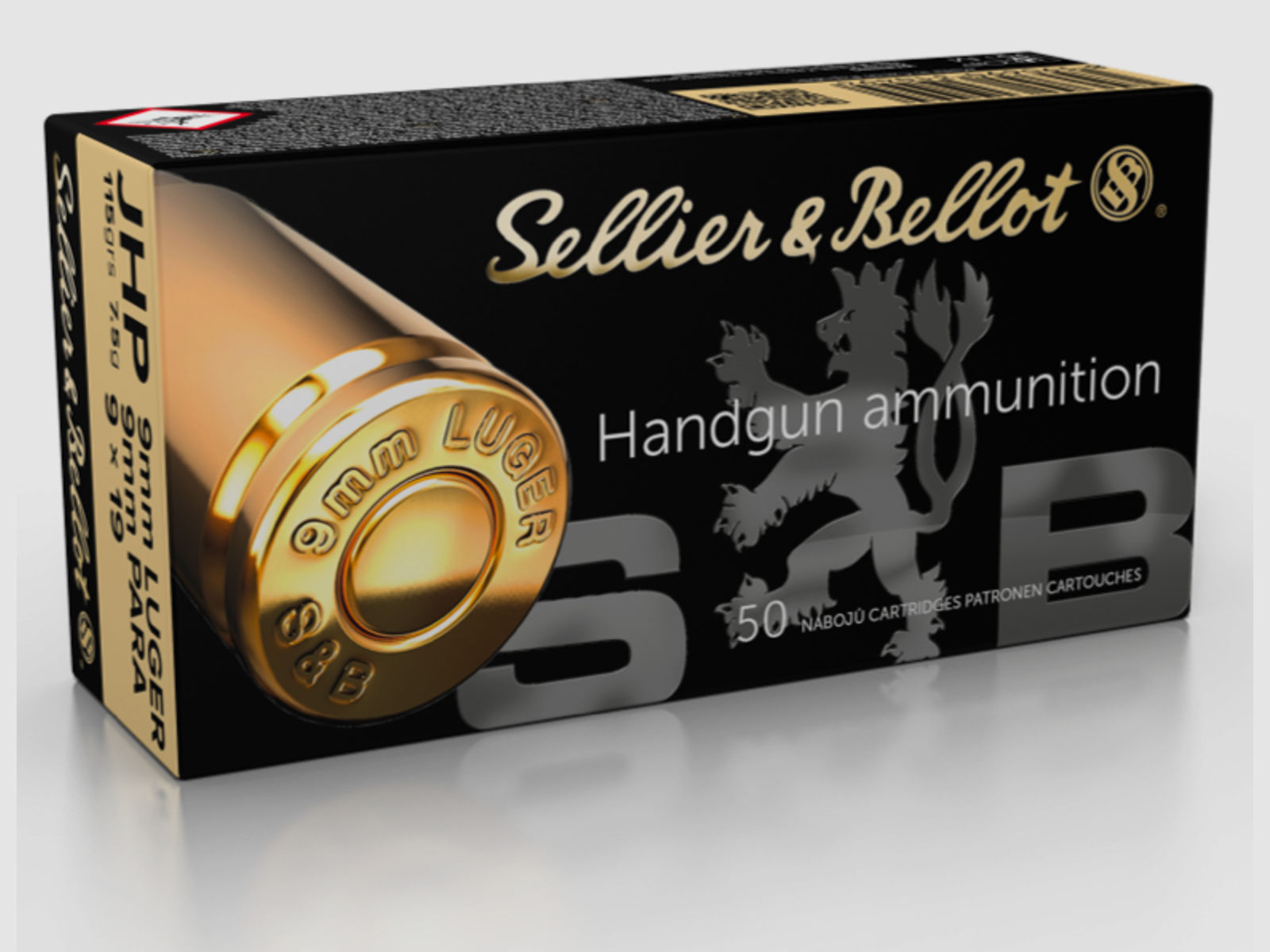 Sellier & Bellot 117732 9mm Luger Hohlspitz 7,5g 115grs.