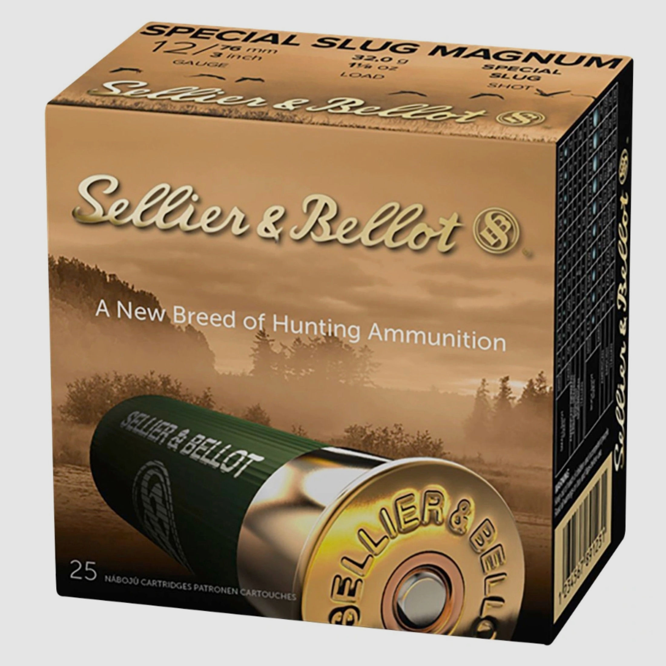 Sellier & Bellot 193793 Special Slug Magnum 12/76 32 g