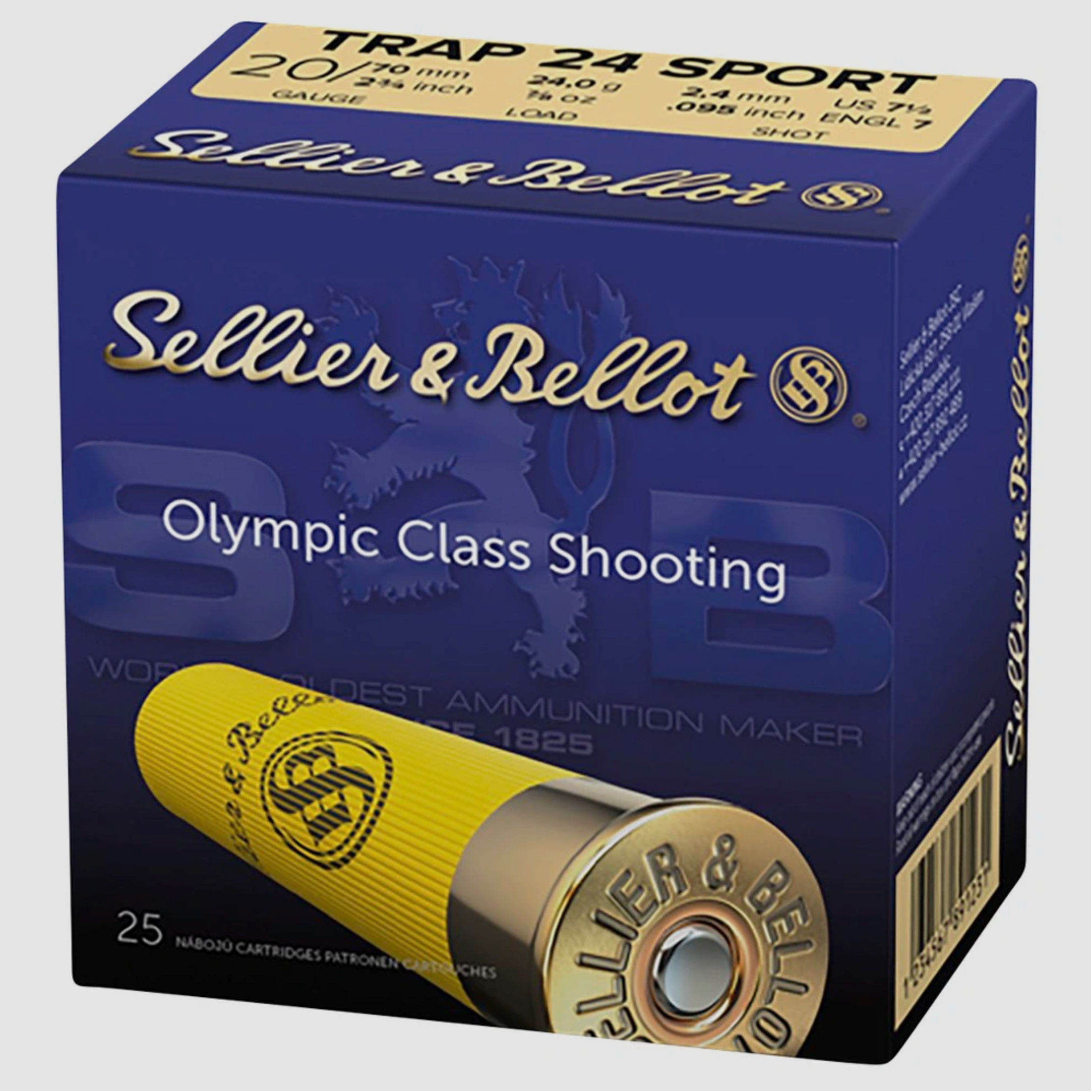 Sellier & Bellot 100423 20/70 Plastik Sport Trap 2,4mm 24 g