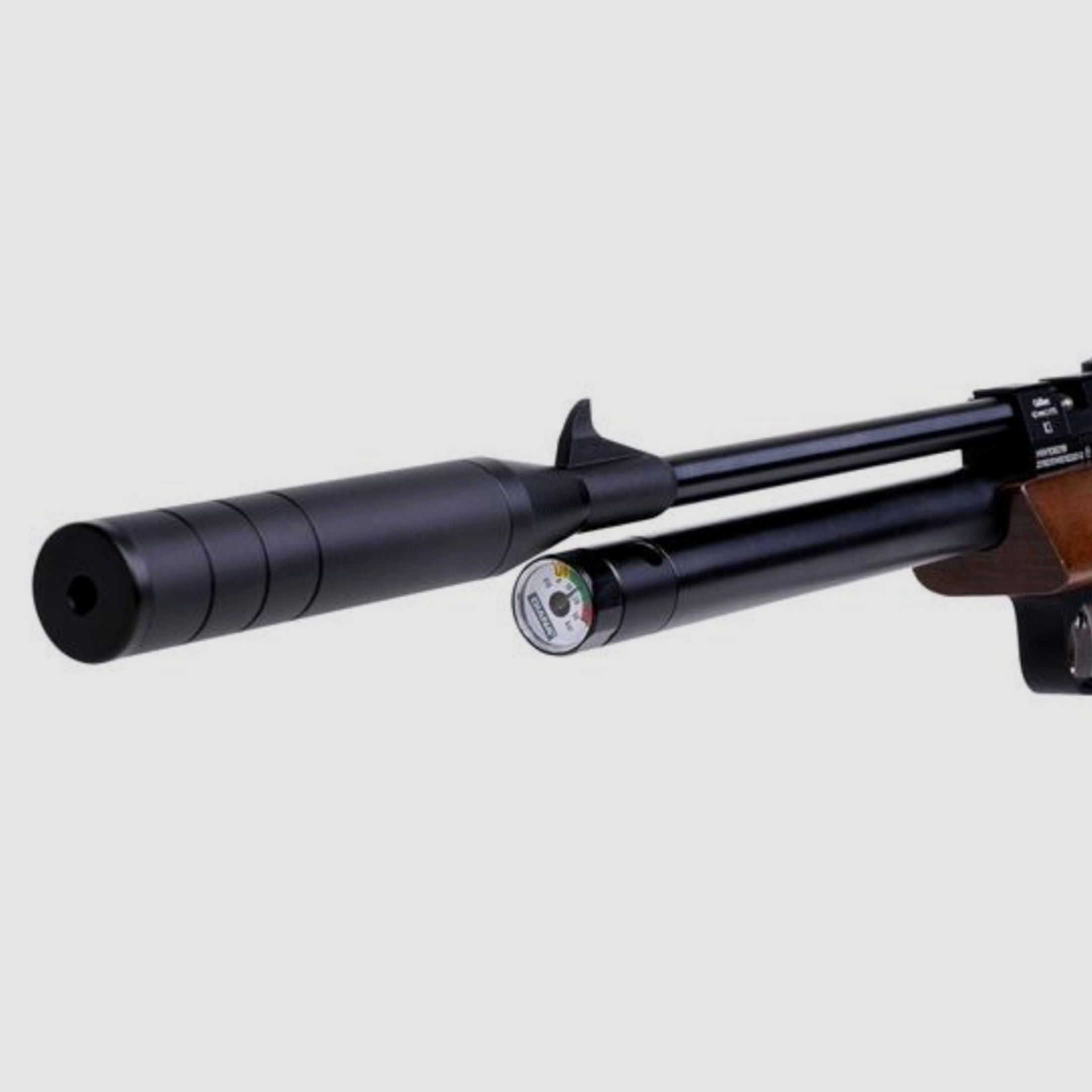 Diana 1910000 Bandit Pressluftpistole 4,5mm 9 Schuss Holz Matchgriff