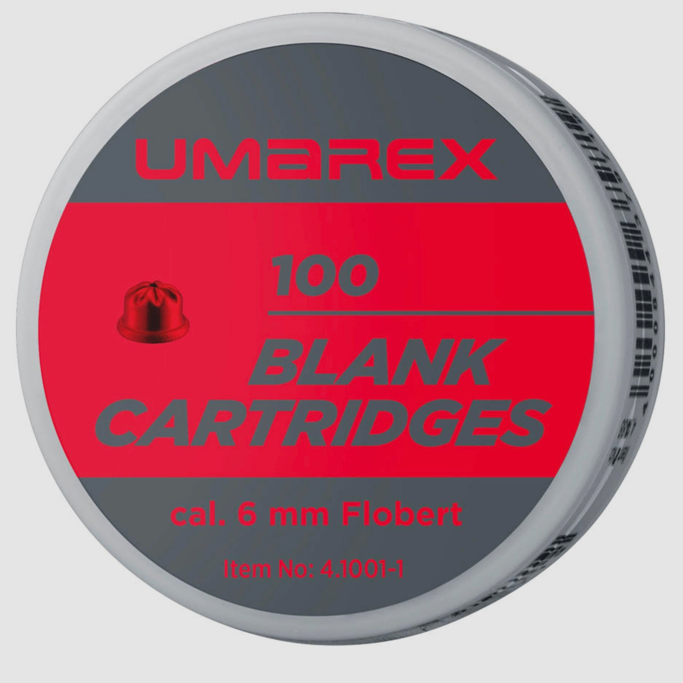 Umarex 4.1001-1 6 mm Flobert Knallpatronen 100 Stück für Schreckschusswaffen Pyro