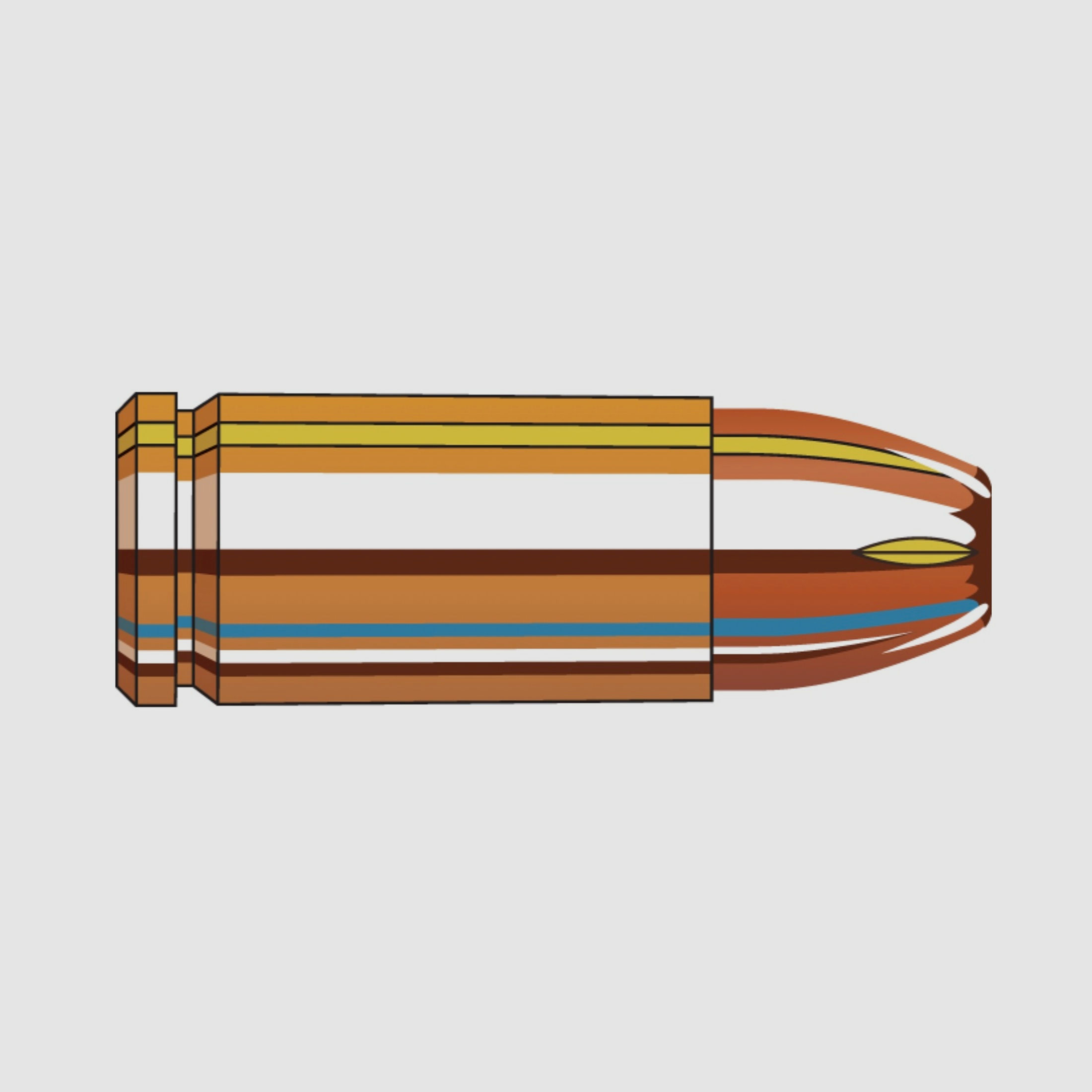 Hornady 9 mm Luger XTP Subsonic 9,52g 147grs. Kurzwaffenmunition