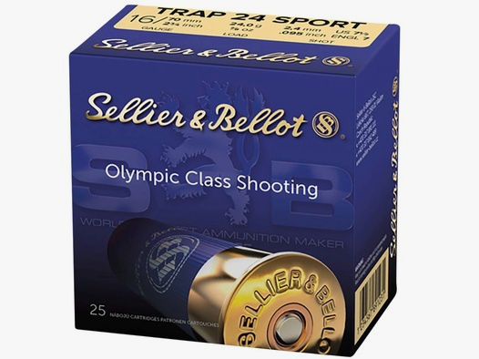 Sellier & Bellot 117391 16/70 Sport Trap 2,4mm 24g