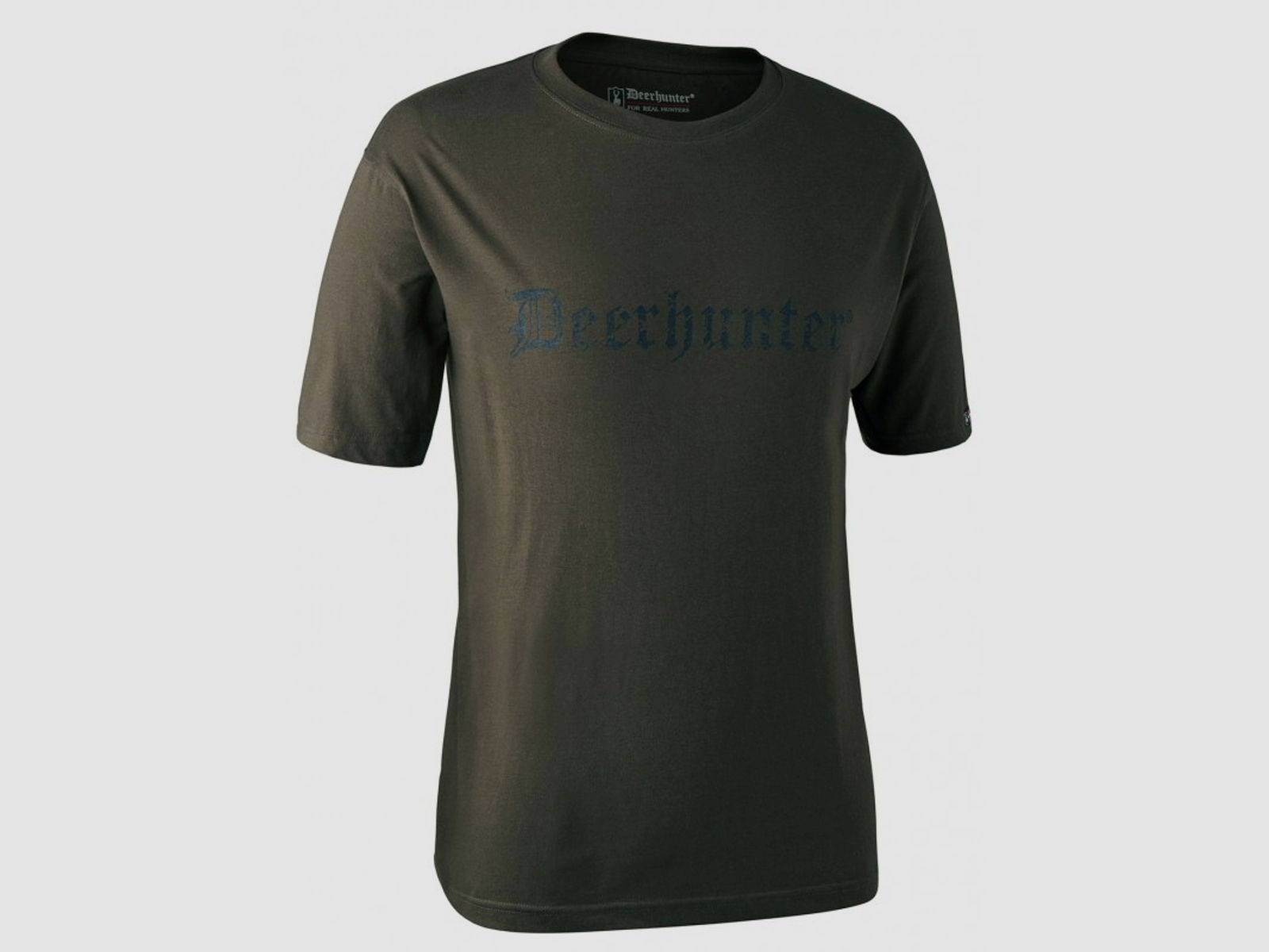 Deerhunter Logo T-shirt kurzärmlig Bark green