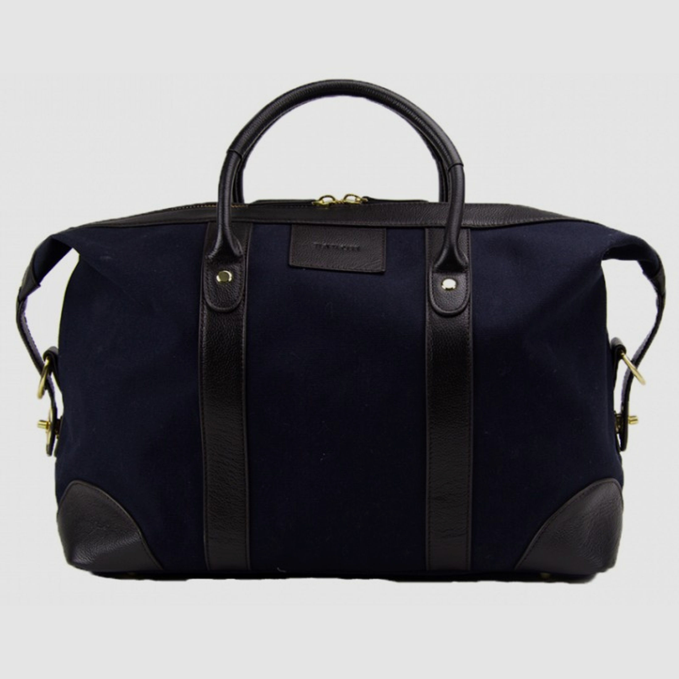 Baron Weekend Bag Small Blue Canvas