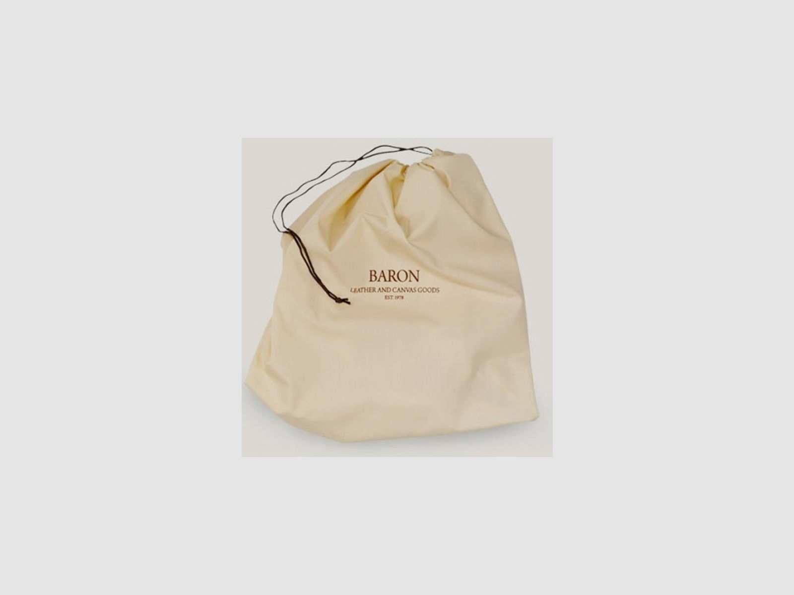 Baron Wash Bag Brown Leder