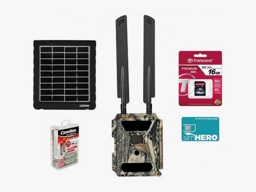 Dörr SnapShot Cloud 4G simHERO Solar-Kit 1