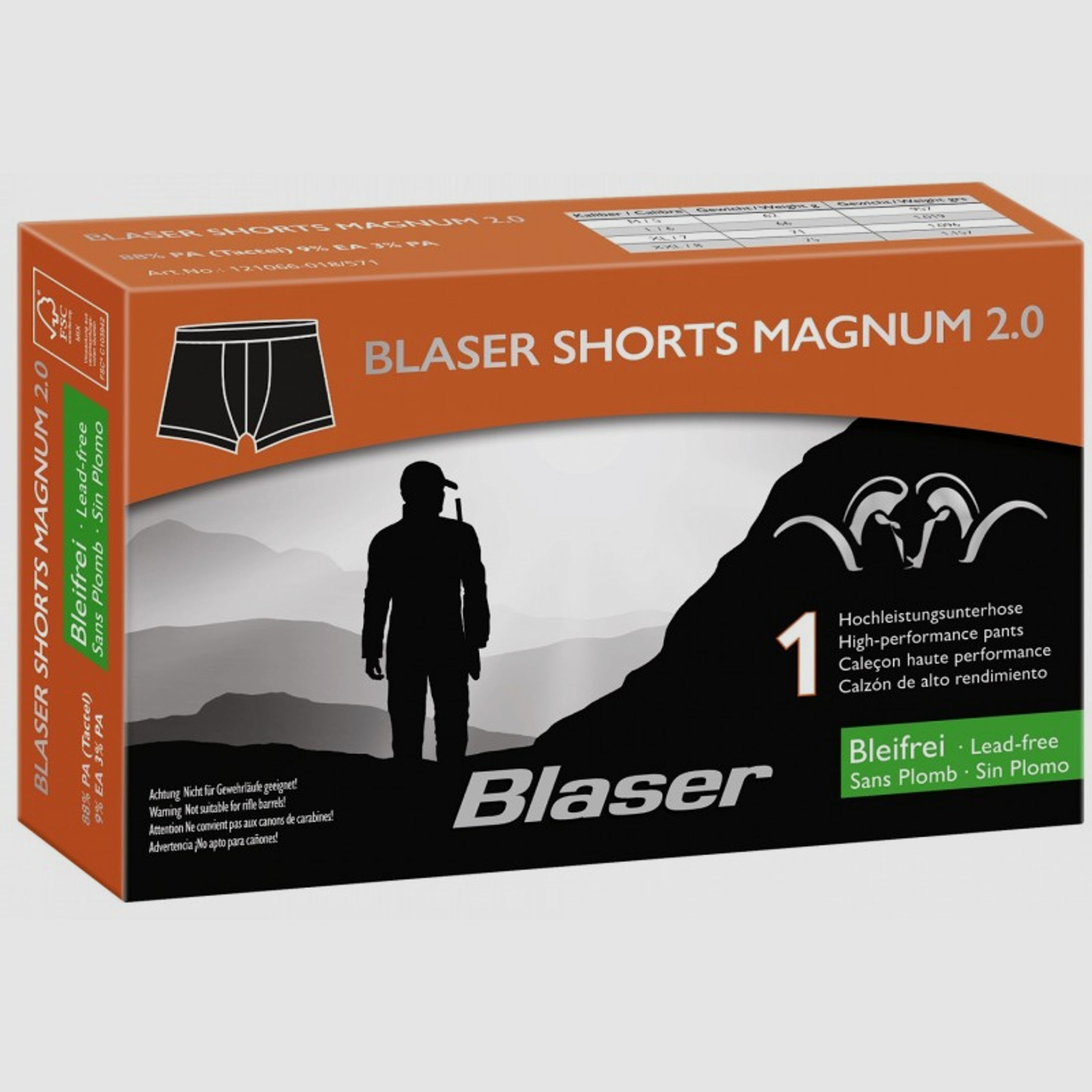 Blaser Shorts Magnum 2.0 HunTec Camouflage